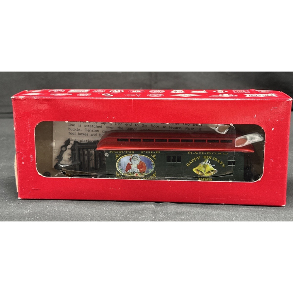 Branchline Trains Christmas Letters To Santa Baggage Car North Pole RR HO Gauge